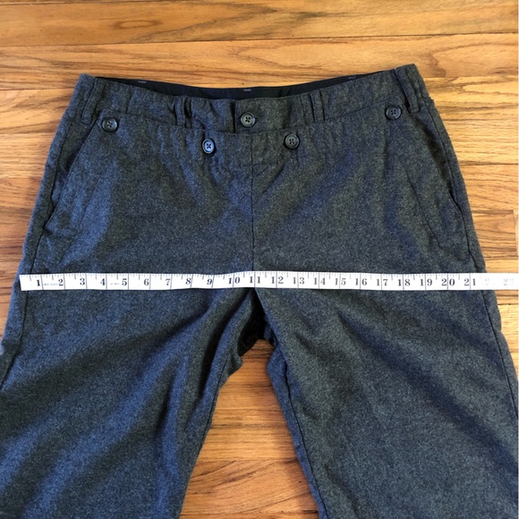 FWK Engineered Garments Marine Pant sailor straight wide leg trousers grey large - Picture 11 of 16